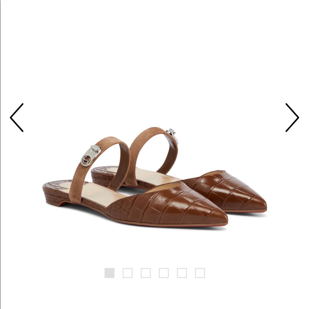 NIB Christian Louboutin Choc Lock Mule size 39.5